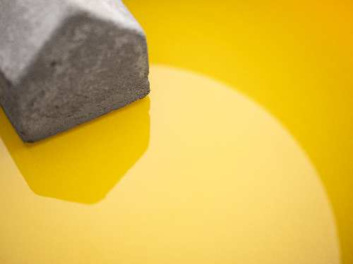 Lacobel Yellow Yuzu REF 4120 6 mm auf Weissglas 