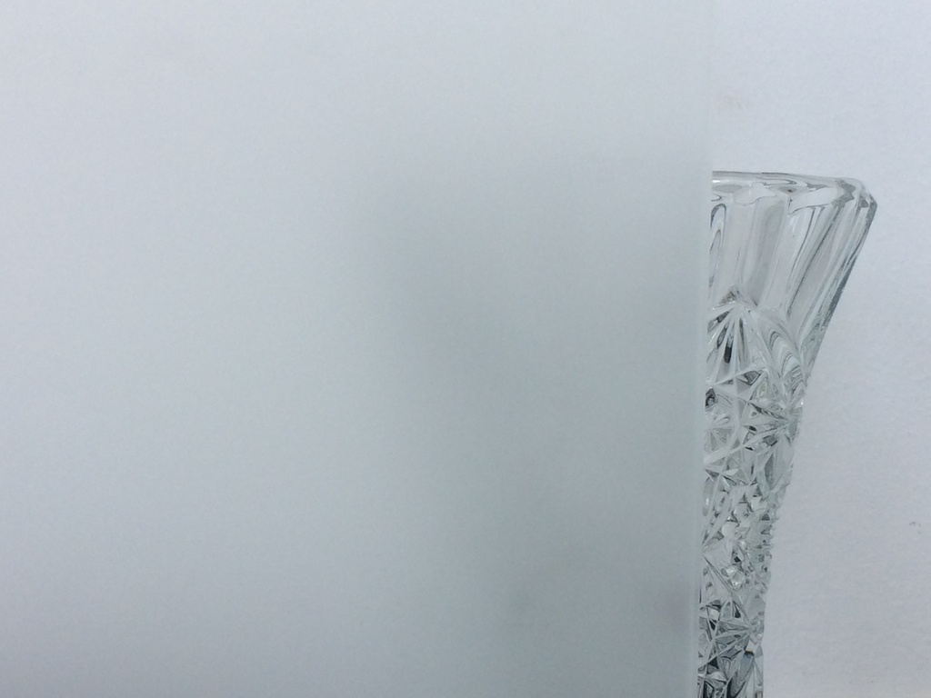 Weissglas 8mm beidseitig geätzt  
