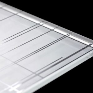 [6128] ESG Linen 6 mm auf Weissglas  
